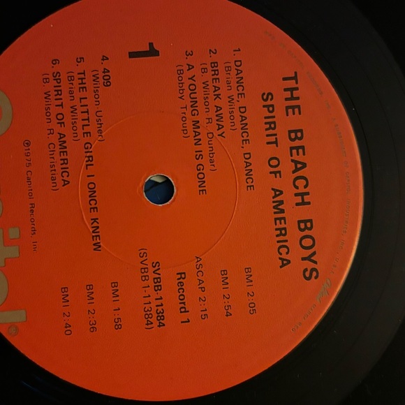 The Beach Boys Spirit of America 2xLP 1975 compilation best of surf rock Record - Picture 13 of 14